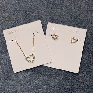 Kendra Scott necklace and earrings